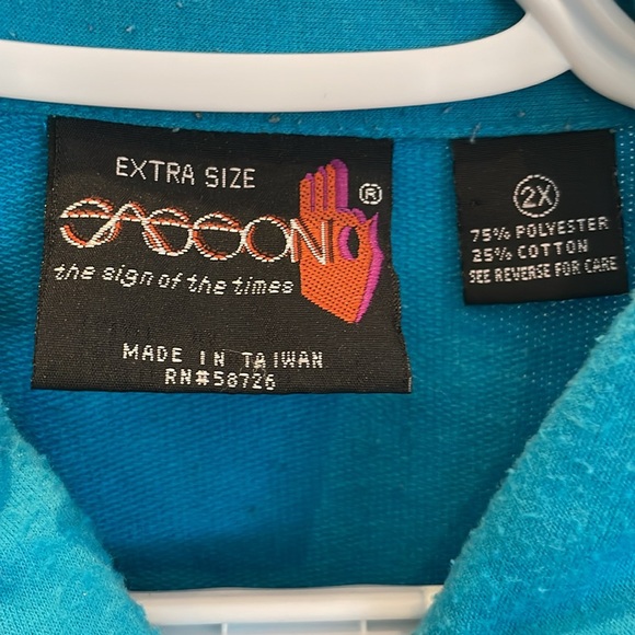 Sassoon Blue Vintage Top - Picture 3 of 5